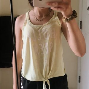 yellow tanktop